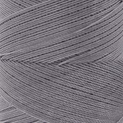 Linhasita waxed thread spool for micro macramé 0.35 mm - Grey (208) x448m