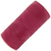 Linhasita waxed thread spool for micro macramé 0.35 mm - Raspberry (235) x448m|raw }}
