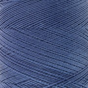 Linhasita waxed thread spool for micro macramé 0.35mm Dark Jean Blue (275) x448m