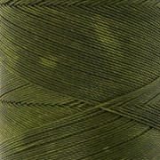 Linhasita waxed thread spool for micro macramé 0.35 mm - Olive Green (88) x448m