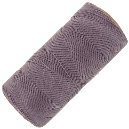 0,35mm Linhasita waxed thread spool - micro macramé - Sangria Purple x448 m
