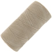Linhasita waxed thread spool for micro macramé 0.35 mm - Beige (05) x448m|raw }}
