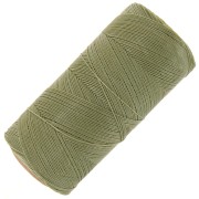 0,35mm Linhasita waxed thread spool - micro macramé - Military Green (90) x448 m|raw }}