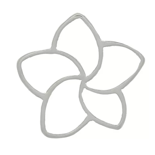 8mm 925 Sterling Silver Cherry Blossom Insert x1