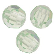 4mm Preciosa Crystal Round Faceted beads - Chrysolite x20|raw }}