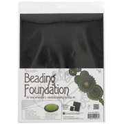 28x22cm - Felt embroidery sheet - Black x1