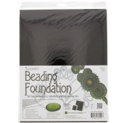 28x22cm - Felt embroidery sheets - White - Black x4|raw }}