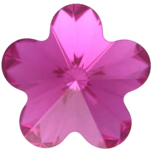 Cabochon Fleur PureCrystal 4744 10 mm Fuchsia x1