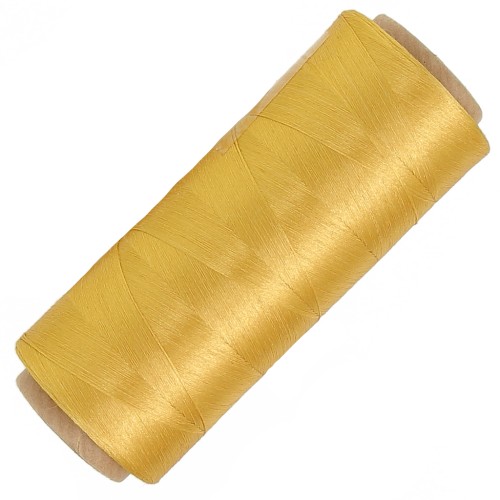 0.3mm Metallic Glitter 1 strand spool for macramé - Gold x1250m