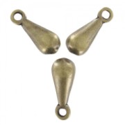 Charms drop  12mm Bronze tone x10|raw }}