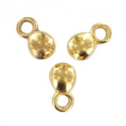 Charms Ball 7mm fine Gold plated x10|raw }}