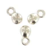 Charms Ball 7mm Antique Silver Plating x10