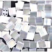 Miyuki Tila Beads 5x5x1.9 mm TL-2549 - Crystal AB Silk Satin x10g