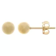 5mm Ball earstuds - Gold Filled x2