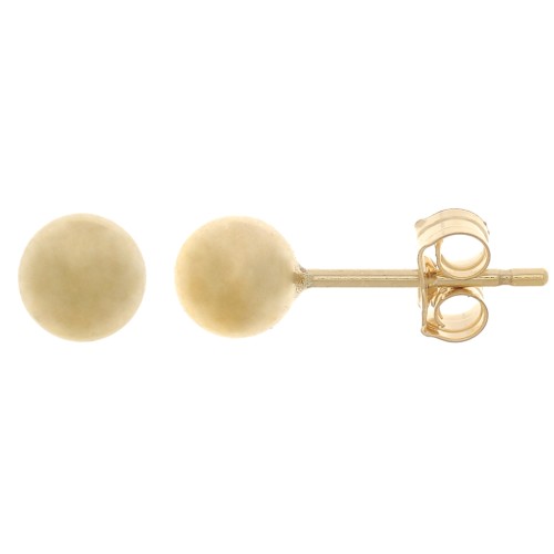 5mm Ball earstuds - Gold Filled x2