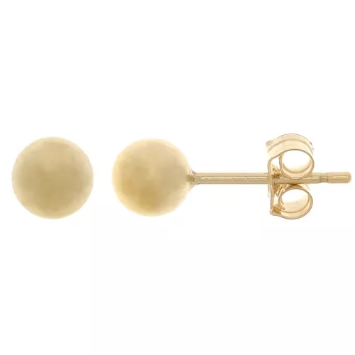 5mm Ball earstuds - Gold Filled x2