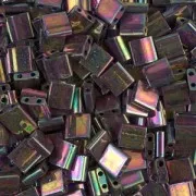 Miyuki Tila Beads 5x5x1.9 mm TL-1893 - Plum Gold Luster x10g