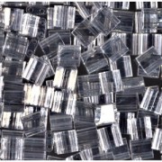 Miyuki Tila Beads 5x5x1.9 mm TL-1881 - Tr Silver Gray Gold Luster x10g|raw }}