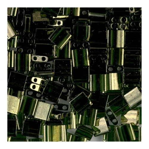 Miyuki Tila Beads 5x5x1.9 mm TL-0306 - Olive Gold Luster x10g
