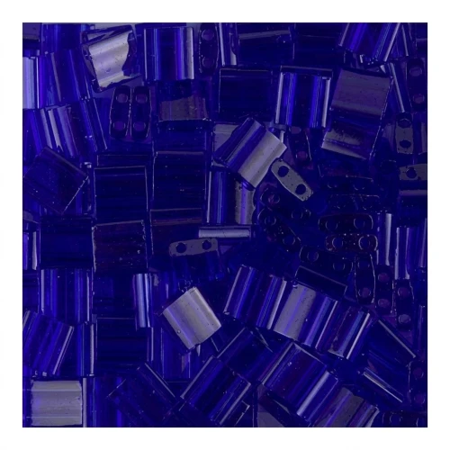 Miyuki Tila Beads 5x5x1.9 mm TL-0151 - Tr Cobalt x10g