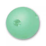 Round Polaris bead with rhinestones  10mm Erinite x1|raw }}