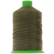 Vega Super polyester yarn size 20 - Khaki n°914 x300m
