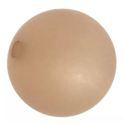 8mm Round Polaris bead - Greige x1