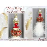 2x5mm Piros® Glass beads by Puca® - Dark Violet Metallic Mat x10g