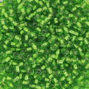 Preciosa Seed beads 9/0 2.5 mm - Dark Peridot Silver Lined x20g