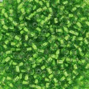 Preciosa Seed beads 9/0 2.5 mm - Dark Peridot Silver Lined x20g