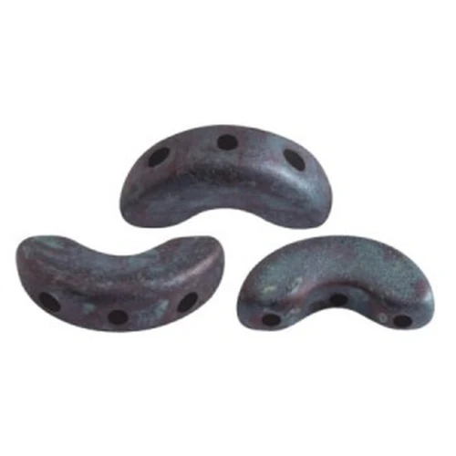 5x10mm Arcos® by Puca® - Jet Nebula Mat x10g