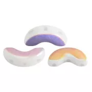 5x10mm Arcos® by Puca® - Opaque White AB x10g