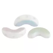 5x10mm Arcos® by Puca® - Opaque White Mat AB x10g