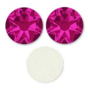 PureCrystal stick-on rhinestones 4mm Fuschia x36|raw }}