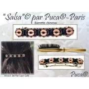 5x10mm Arcos® by Puca® - Opaque White Nebula x10g