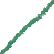 3mm faceted irregular Glass beads - Dark Green x33cm|raw }}