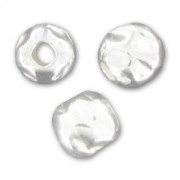 Round  beads 5mm 925 Sterling silver x5