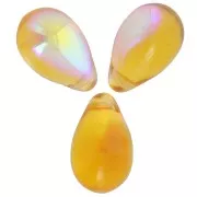 Drops 6x9mm Topaz AB x25