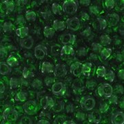 Preciosa 9/0 2.5 mm Seed Beads - Bottle Green x 20 g