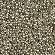 Miyuki Duracoat 11/0 Seed beads 4221 - Galvanized Light Pewter x 100 g