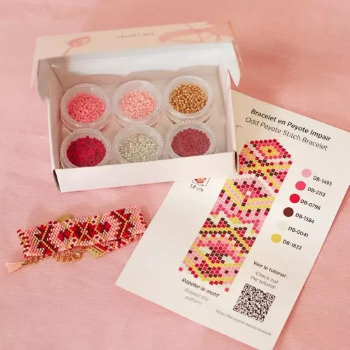 Miyuki Beads Kit By Perles & Co - Miyuki Delica 11/0 Velvet Mix x1