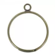 Ring base Bronze tone x1
