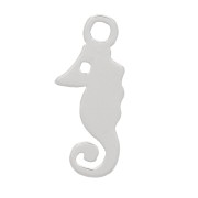 10x4mm 925 Sterling Silver Mini Seahorse Charm x1|raw }}
