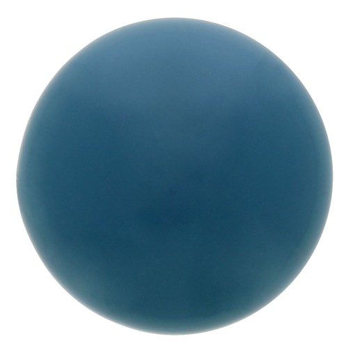 14 mm round cabochon in opaque resin - Peacock blue x1