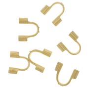 0.70mm 304 Stainless Steel Wire Guardians - Gold Tone x6