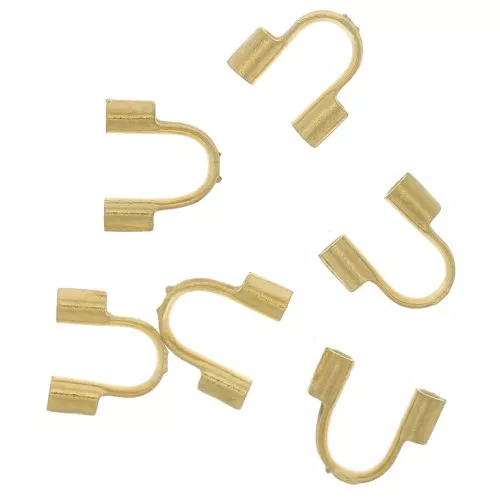 0.70mm 304 Stainless Steel Wire Guardians - Gold Tone x6