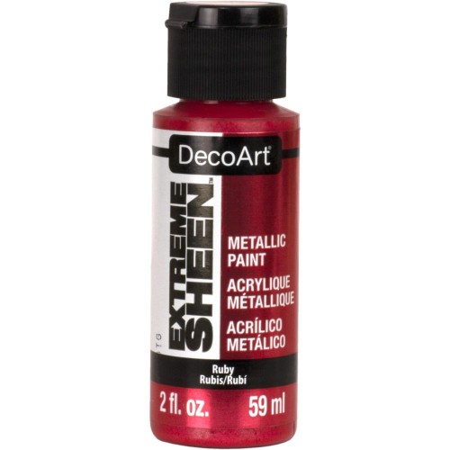 Acrylic metallic paint - Extreme Sheen - Ruby x59ml