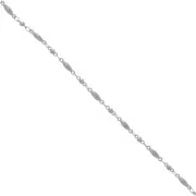 2.6mm Stainless steel Fancy ball and olive chain x1m