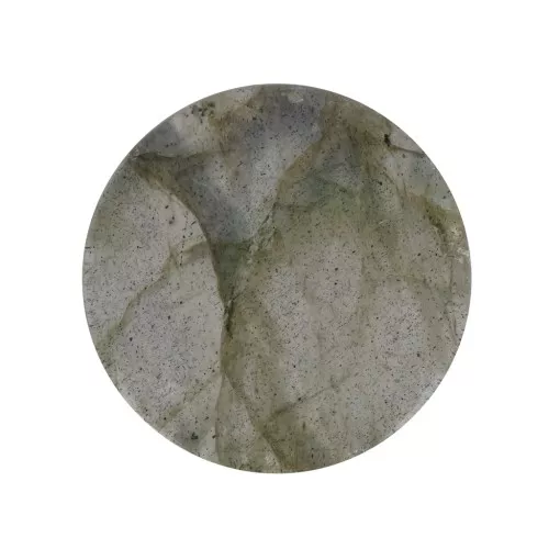 10mm Round flat cabochon - pallet - gemstone - Labradorite x1