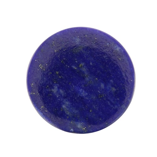 10mm Round flat cabochon - pallet - gemstone - Lapis lazuli x1